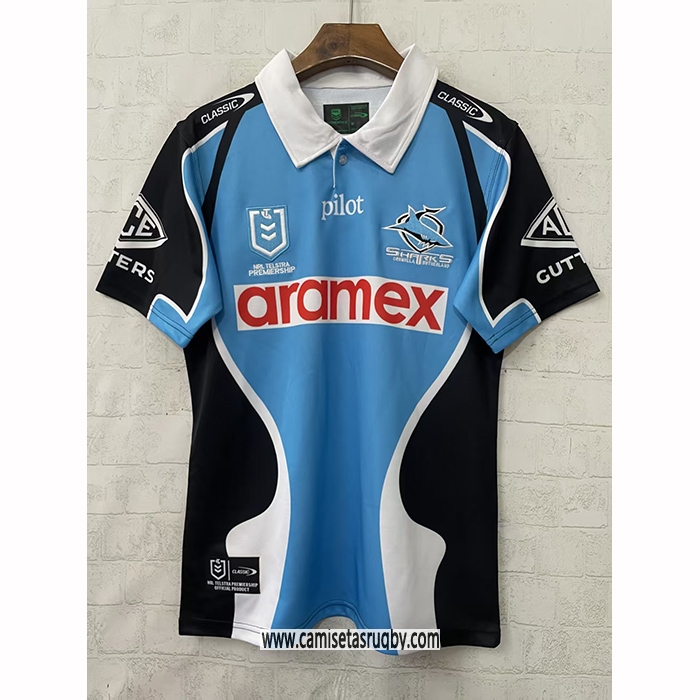 Camiseta Cronulla Sutherland Sharks Rugby 2026 Heritage